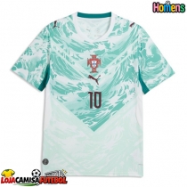 Camisa de Futebol Portugal Bernardo Silva #10 Equipamento Secundário Mundo 2026 Manga Curta